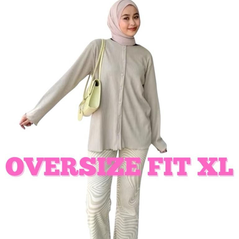 OVERSIZE Cardigan Rajut Wanita Korean Style / Cardigan Oversize Wanita Hijab
