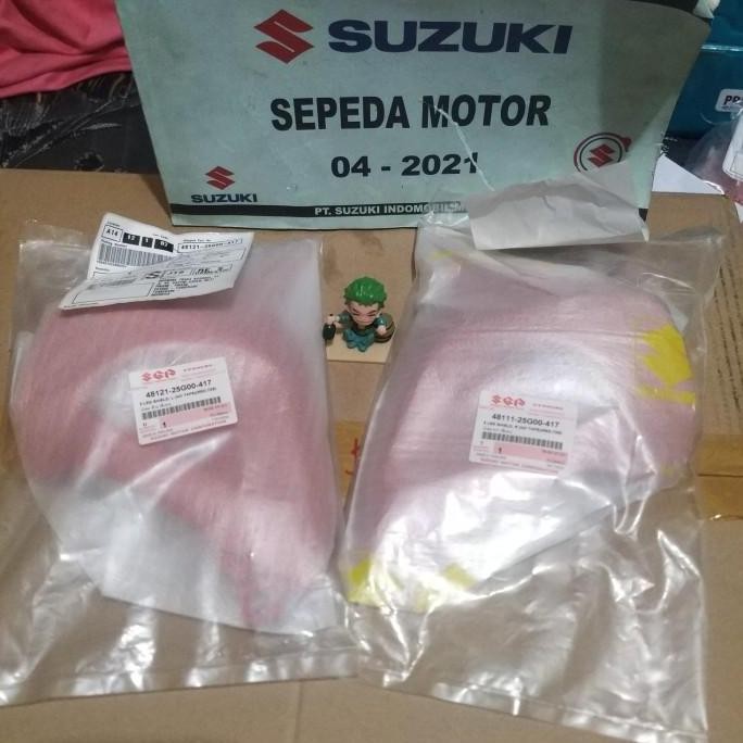 Legshield sayap Satria Fu cbu merah ori MURAH