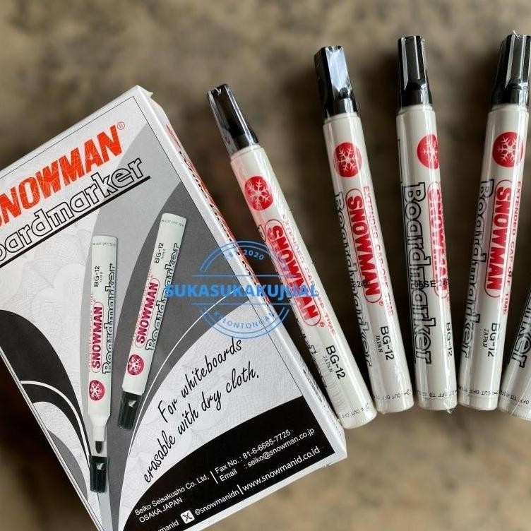 

Terbaru Spidol Whiteboard Snowman Bg-12