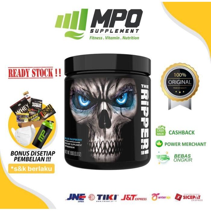 Jnx Sports The Ripper Fatburner Fat Burner Fatburn Pembakar Lemak