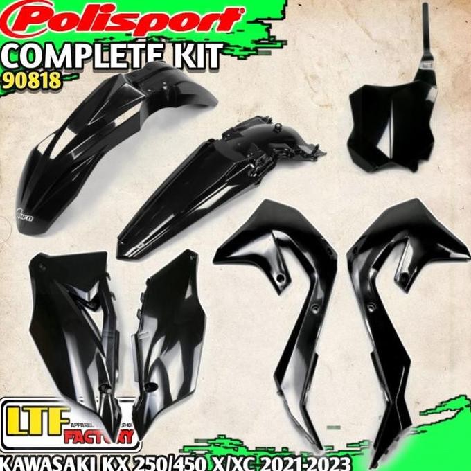 *:*:*:*:*] KAWASAKI KXF - KX 250 300 450 X XC ENDURO 2020 2021 2022 2023 2024 - POLISPORT COMPLETE P