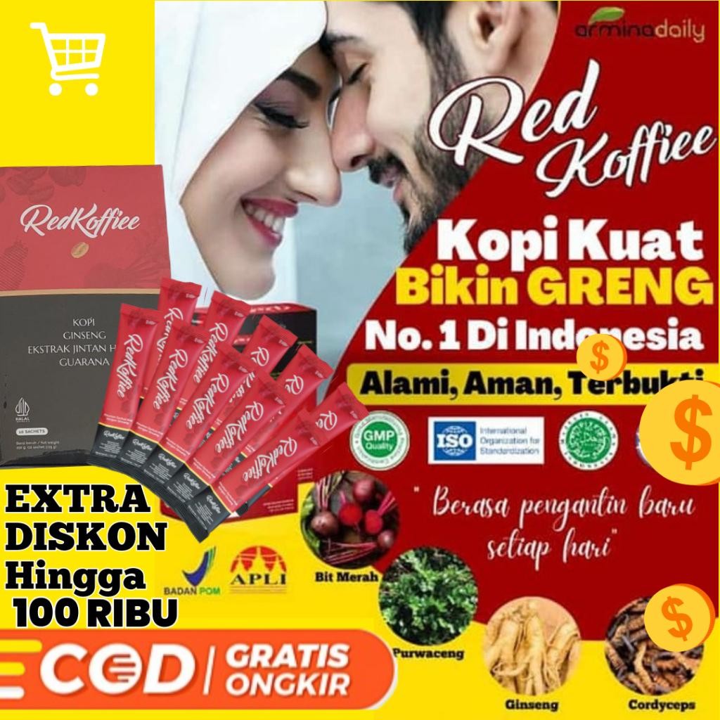 

Original Kopi Merah / Red Koffiee [ Kesehatan-Stamina-Promil ] Terbaru Best Quality 100% Original