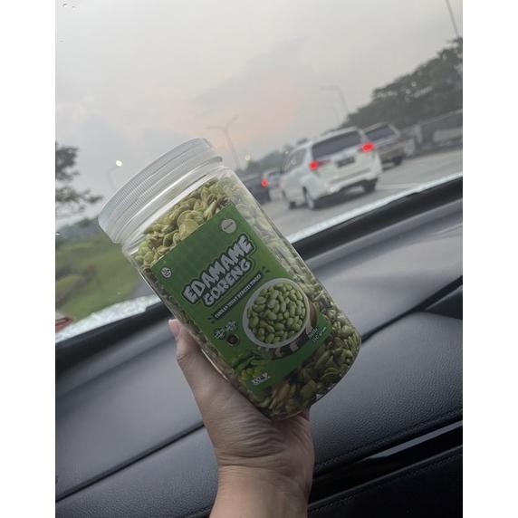 

_Kecil_ Camilan Gurih Edamame Goreng Kemriuk Kemasan Botol 350 Gram Tr24