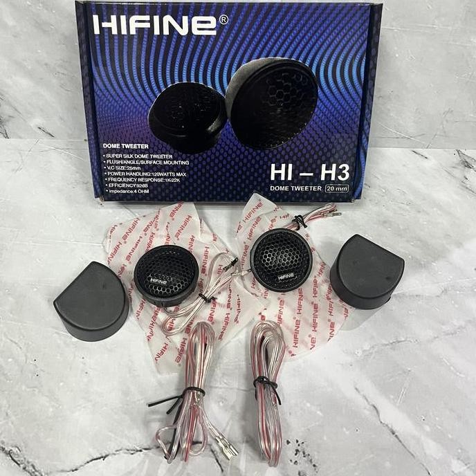ready  Tweeter Hifine HI H3 tweeter mobil ORIGINAL