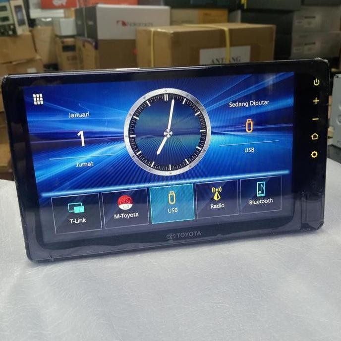 ready  Head unit Toyota Avanza thn 2023 Merek Kenwood Tlink 9inch