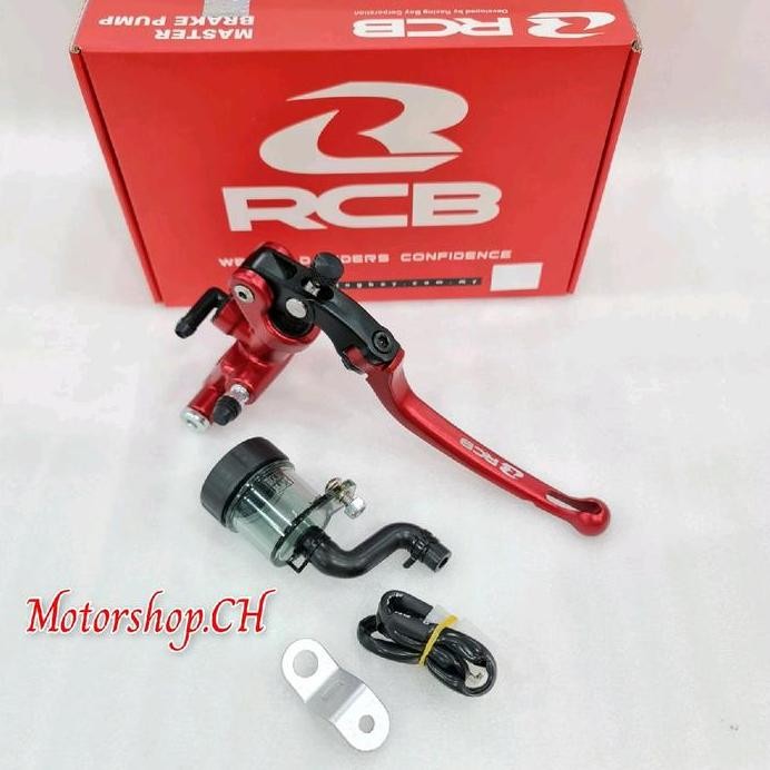 ( READY BIRU ) Master Rem Rcb S1 Kanan Kiri Kopling/Rem 14M Cnc Forged RADIAL Vario Beat Scoopy Geni