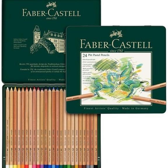 

Faber-Castell Pitt Pastel Pencil 24 Tin Co