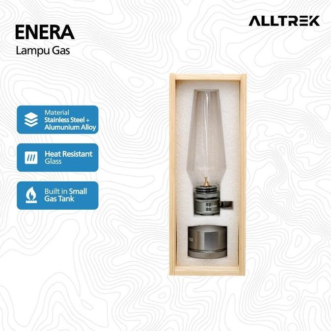 ALLTREK Lampu Gas Lentera ENERA Candlelight Outdoor