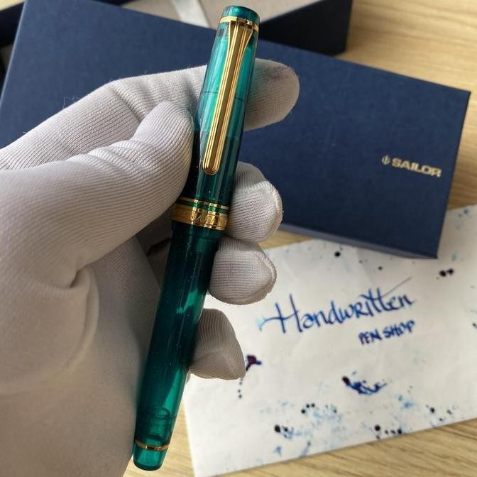 

Sailor Pro Gear Slim Le1800 Fountain Pen Blue Green Nebula Co
