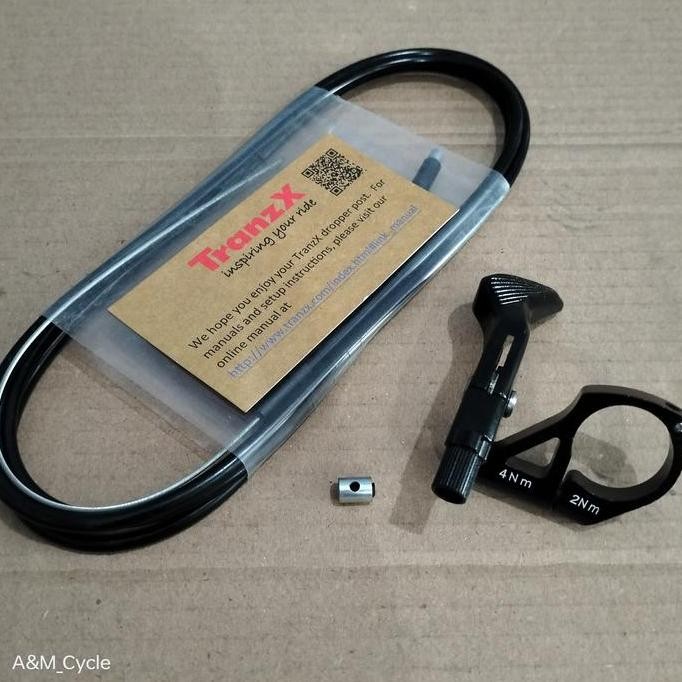 REMOTE DROPPER SEATPOST HIDROLIS TRANZ X ORIGINAL REMOT DROPPER TRANZX ORIGINAL DAN TERPERCAYA