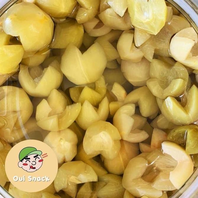 

500Gr Manisan Pala Basah / Asinan Buah Pala Fresh | Oui Snack