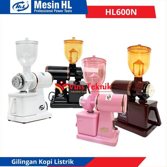 

Terlaris H&L Hl600N Gilingan Kopi Listrik Coffee Grinder H&L Hl 600N
