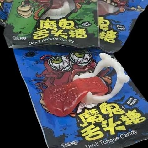 

Permen Gigi Lidah Halloween Candy Fruit Segar Manis Permen Gigi Unik