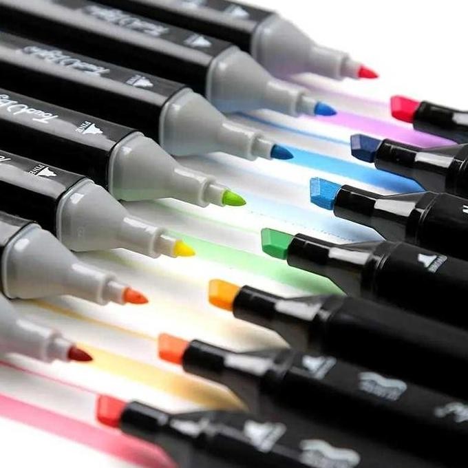 

New Product - Touch Spidol Dual Side Fine Art Brush Art Marker Set 120 Warna - Kiarastoreku