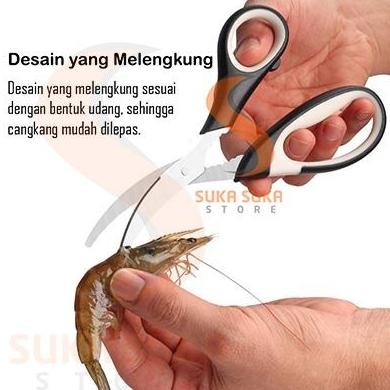 

Terlaris Gunting Seafood Kupas Kulit Udang Kepiting