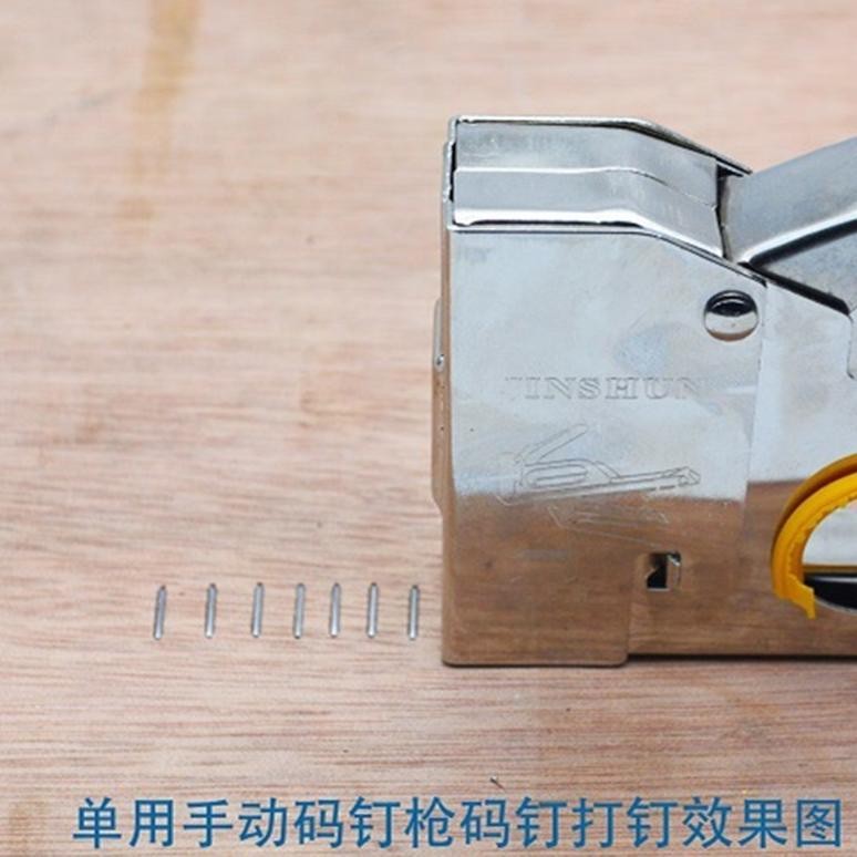 

Berkualitas Isi Staples Tembak Motor Kayu Isi Stapler Refill Gun Tacker Steples Baja 2400 Pcs Kuat Kokoh Promo