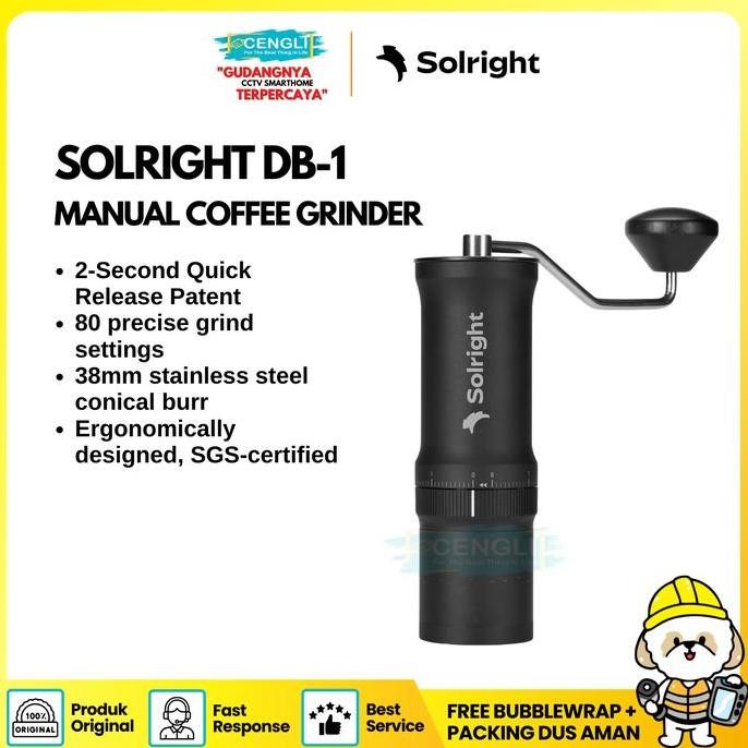 

Terlaris Hand Grinder Solright Db-1 Manual Coffee Grinder Alat Kopi