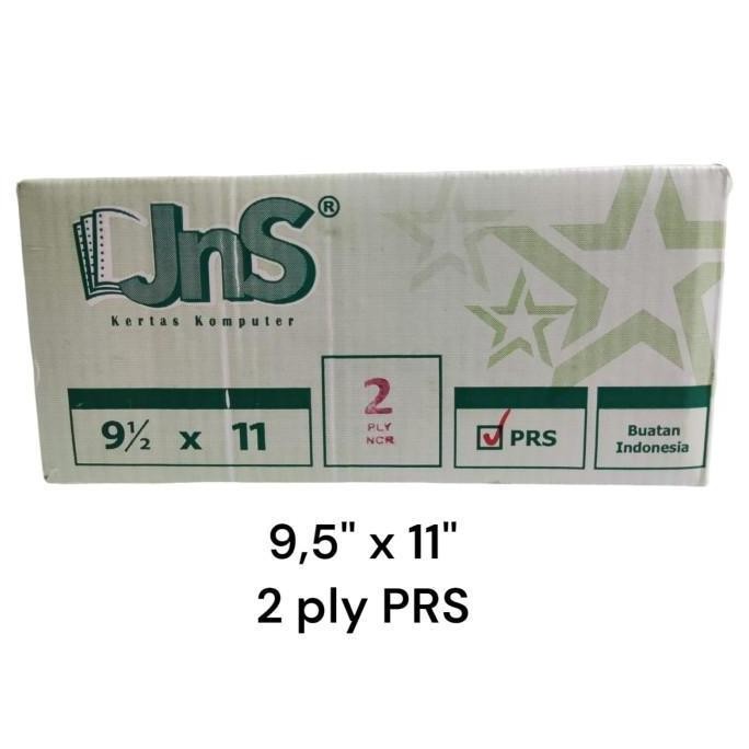 

Kertas Continuous Form JNS - 9 1/2 x 11" - 2 Ply (K2)