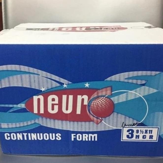 

Kertas Continuous From 3 Ply 9.5 x 11 Neuro