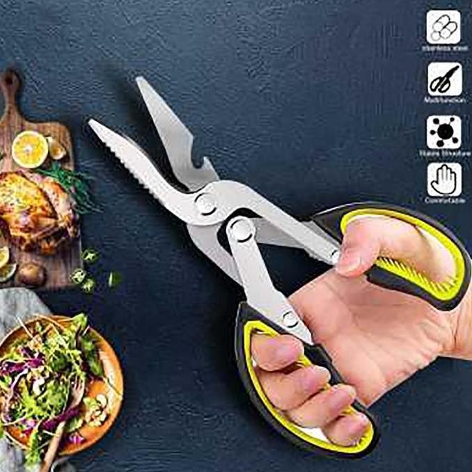 

Terlaris Gunting Dapur Pemotong Daging Sayuran Potong Tulang Bahan Stainless Steel Kitchenware