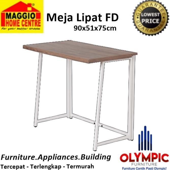 [LAOUT] MEJA KERJA - MEJA BELAJAR - MEJA LIPAT FD - OLYMPIC