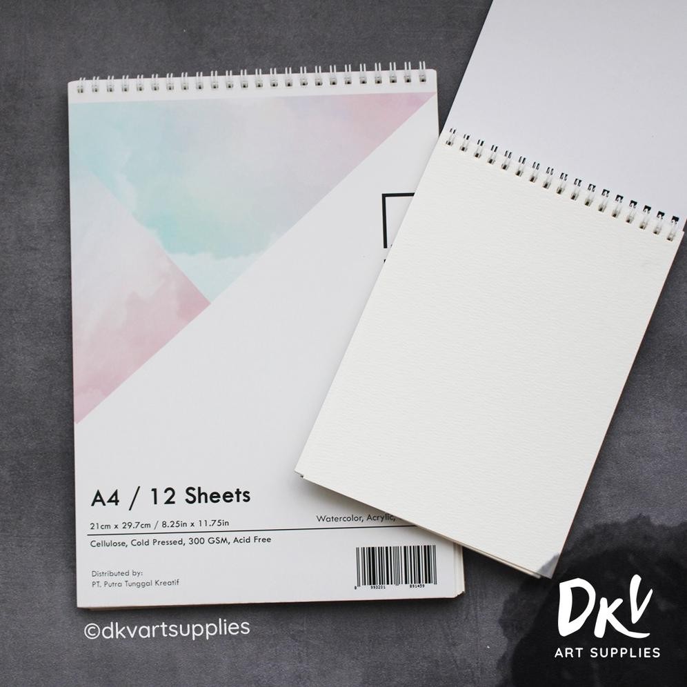 

HJK Leyton Watercolor Sketchbook Cellulose 300gsm A5 / A4