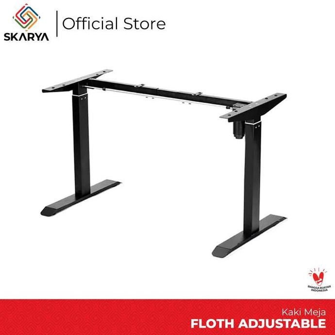 [LAOUT] KAKI MEJA KERJA ELEKTRIK ADJUSTABLE STANDING DESK (BARU)