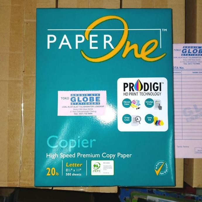 

HVS Paper One Quarto 75 g/GSM (Kertas HVS Letter 20lb)