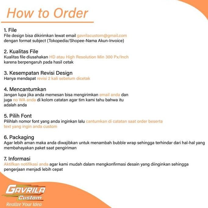 

New Product - Custom Menu Akrilik Tebal 3 Mm Ukuran A4 Print Uv Murah Kiarastoreku