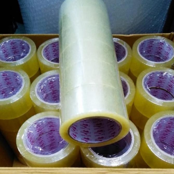 

New Product - Lakban Bening/Coklat Kualitas Premium 48Mm/100Yard /1Slop 6Roll Kiarastoreku