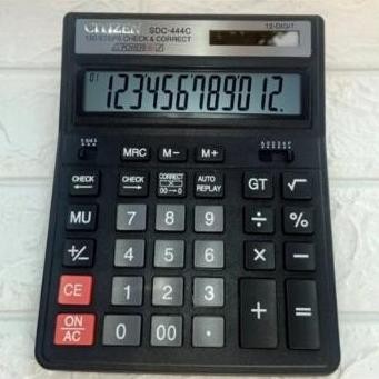 

New Product - Terlaris Original Citizen Calculator Sdc-444S - Kalkulator Meja Office Kiarastoreku
