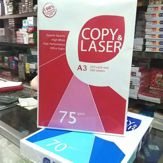 

New Product - Kertas A3 70 Gram Copy Laser Kiarastoreku