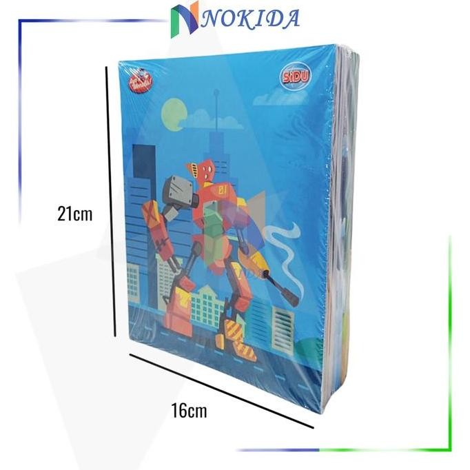 

Nokida Buku Tulis Sekolah A5 Sinar Dunia 58 Lembar [2 Pack/20 Buku] / Alat Tulis Belajar / Pelengkapan Menulis Buku Kwarto Co