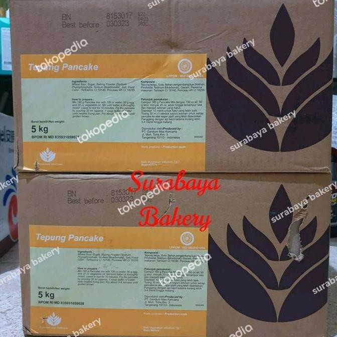 

Tepung Pancake/ Pancake Flour Gmk 5Kg Co