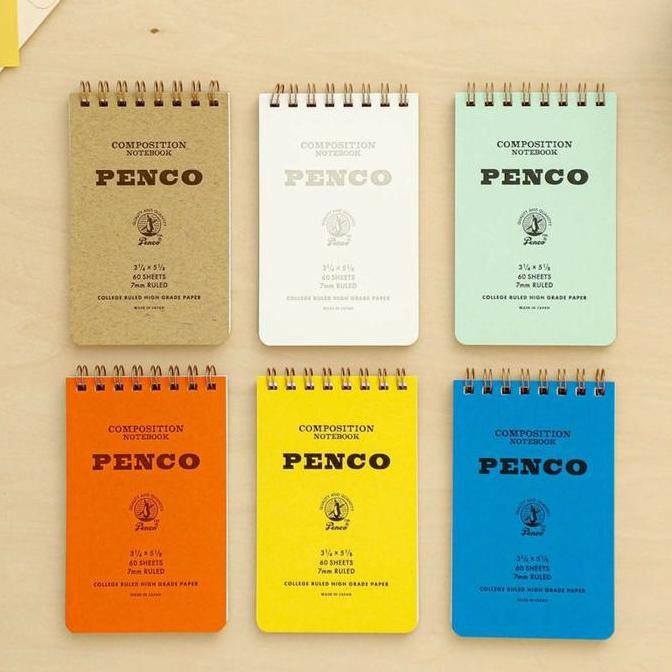 

New Product - Hightide Penco Composition Notebook Coil Notepad Buku Tulis Ruled Memo Kiarastoreku