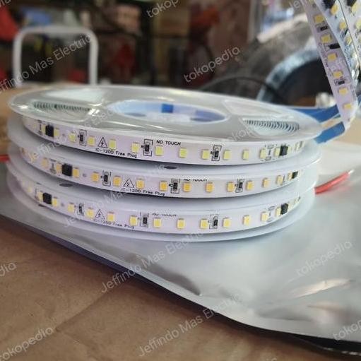 LAMPU LED STRIP 10M AC 220V 2835 120 LED / LED STRIP 10 METER