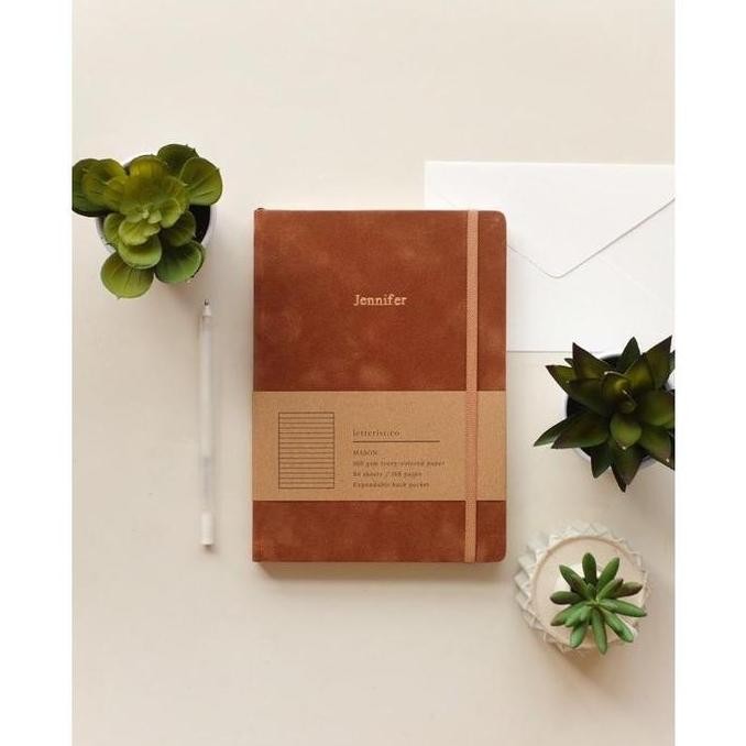 

Mason Suede Cinnamon / Jurnal / Diary / Buku Catatan Co