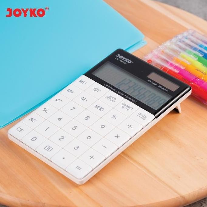 

New Product - Calculator Kalkulator Joyko Cc-48Co 12 Digits Checkcorrect Kiarastoreku