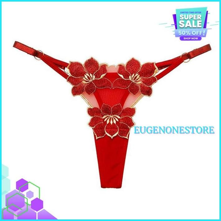 G STRING SEXY LOW WAIST CELANA DALAM WANITA UKURAN BESAR THONG BUNGA SEXY LINGERIE C BEST PRODUK
