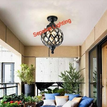 lampu plafon teras klasik lp 711-1