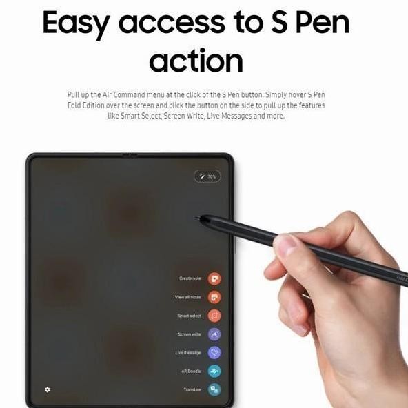 Original Samsung Z Fold 4 5G S Pen Stylus Pen Fold 4 Spen S-Pen Co