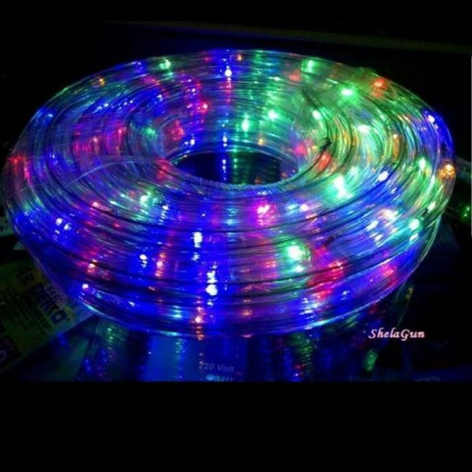 Lampu LED Selang Outdoor/Dekorasi/Lampu LED Selang Bulat RGB