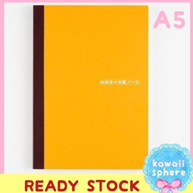 

Hobonichi Plain Notebook | Cousin A5 | Grid | Stock Co