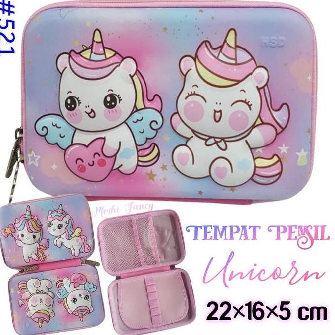 

Tempat Pensil Unicorn / Pencil Case Smiggle Unicorn / Stationary Unicorn / Alat Tulis Anak Perempuan / Kotak Pensil Unicorn Co