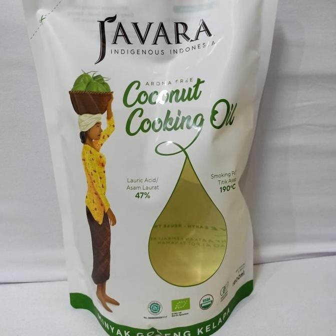 

Sale Javara - Coconut Cooking Oil (Pouch) - 1800 Ml