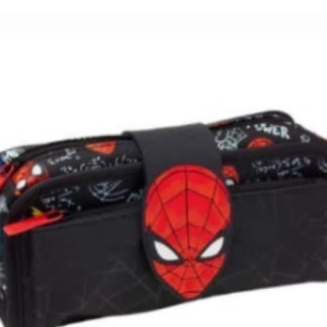 

Smiggle Utility Spiderman Pencil Case/Kado/Tempat Pensil Spiderman/Ori Co