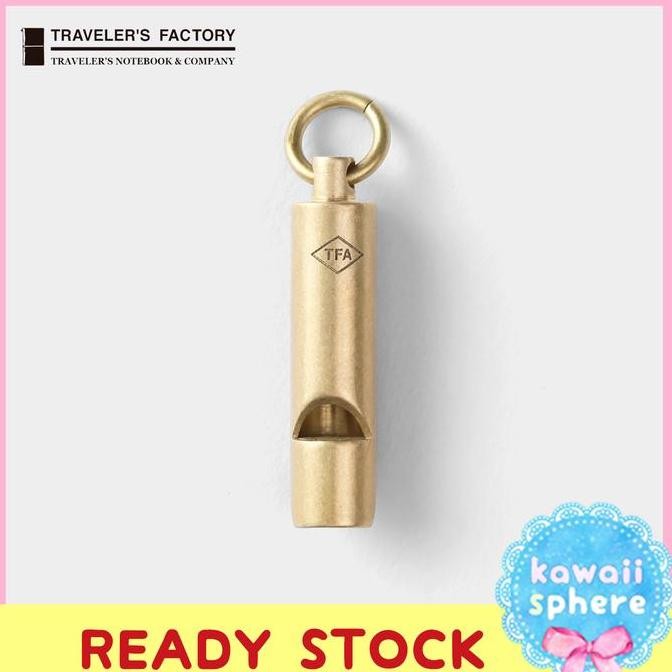 

Traveler'S Notebook Brass Whistle | Travelers Factory Charm | Stock Co