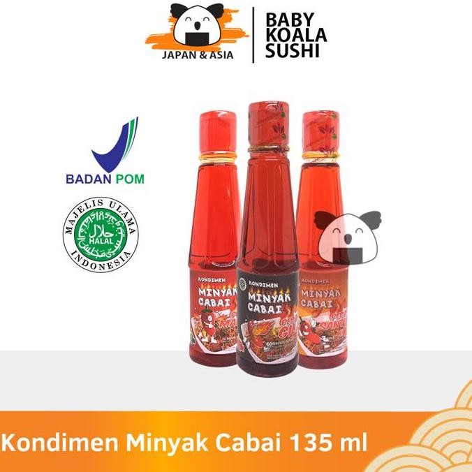 

Sale Kondimen Minyak Cabai Spicy 135 Ml Halal | Santuy Mantul Gila