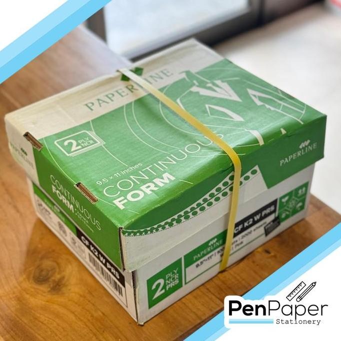 

Kertas Continuous Form 2 Ply Prs Kecil Warna Paperline Faktur Invoice Co