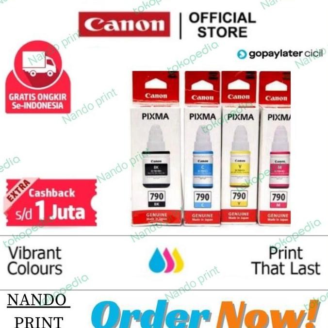 Tinta Canon 790 Original 1 Set Co